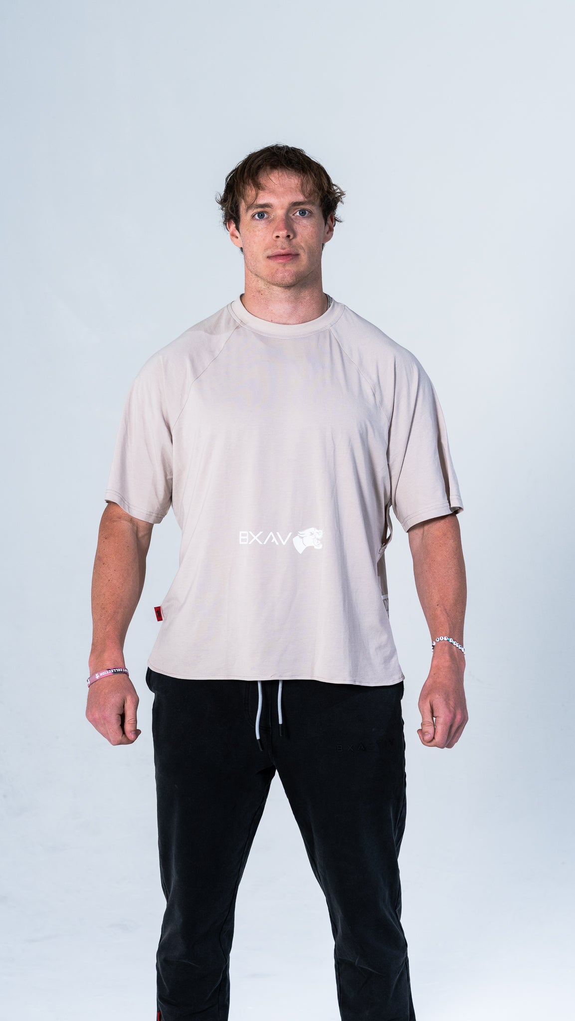 Big Logo Raglan Oversize T-shirt (OFF-White) BA-627